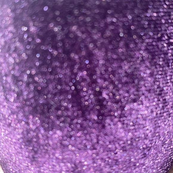 Suede Purple Block Heel (Christian Siriano) - Picture 11 of 11